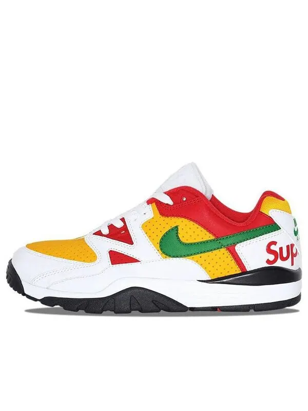 Кроссовки x supreme air cross trainer 3 low Nike — изображение 1 из 3, белый/красный/желтый