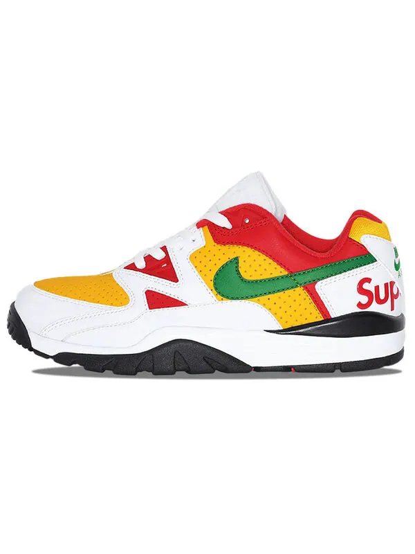 Кроссовки x supreme air cross trainer 3 low Nike — изображение 2 из 3, белый/красный/желтый
