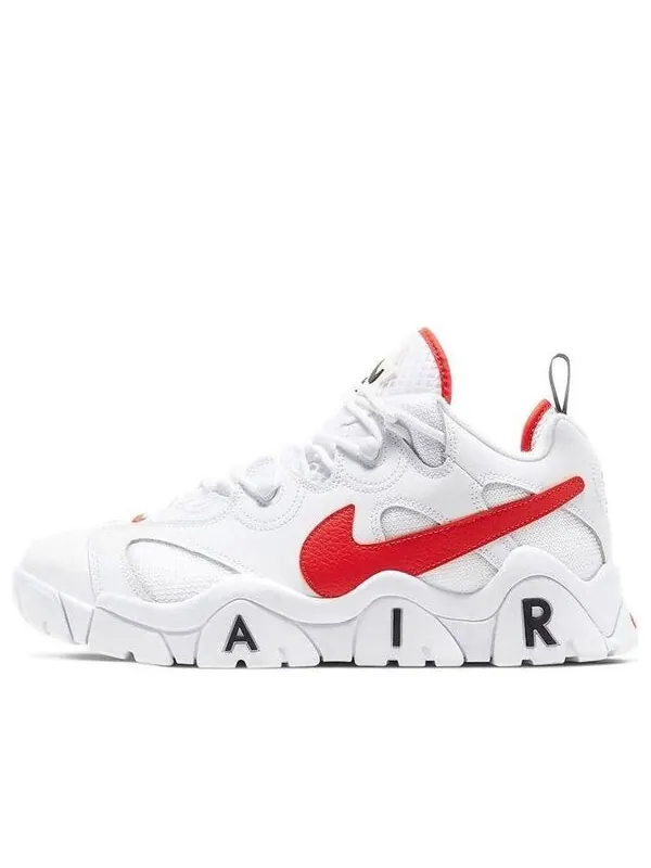 Кроссовки воздушный заграждение низкий Nike — изображение 1 из 4, белый/черный/оранжевый