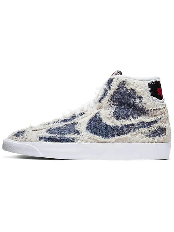 Кроссовки Nike Blazer Mid QS Upside Down Stranger Things — изображение 2 из 4, глубокий синий