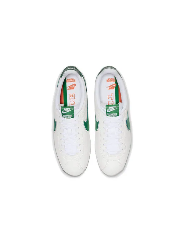 Кроссовки stranger things x cortez 'hawkins high' Nike — изображение 3 из 4, белый/зеленый
