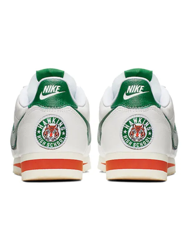 Кроссовки stranger things x cortez 'hawkins high' Nike — изображение 4 из 4, белый/зеленый