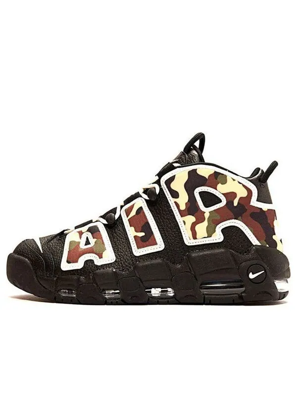 Кроссовки Air больше uptempo qs Nike — изображение 1 из 4, черный