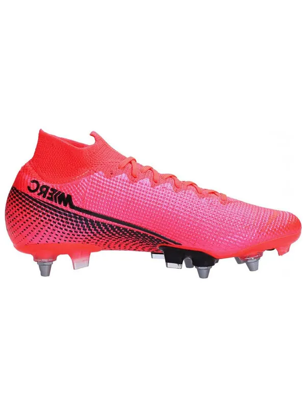 Кроссовки mercurial superfly 7 elite sg pro Nike — изображение 2 из 4, черный/розовый