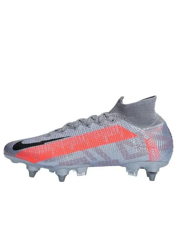 Кроссовки mercurial superfly 7 elite sg pro Nike — изображение 1 из 4, серый/розовый