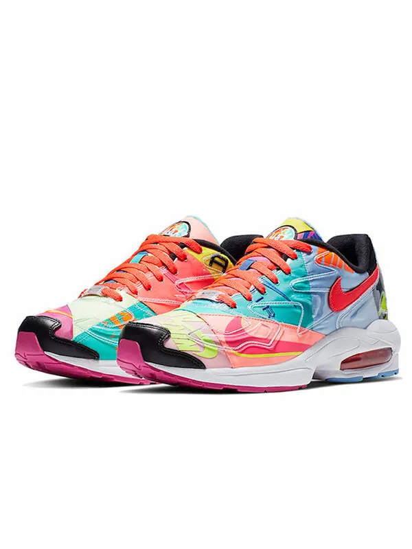 Кроссовки atmos x air max 2 легкие qs Nike, мульитколор — изображение 2 из 4, мульти