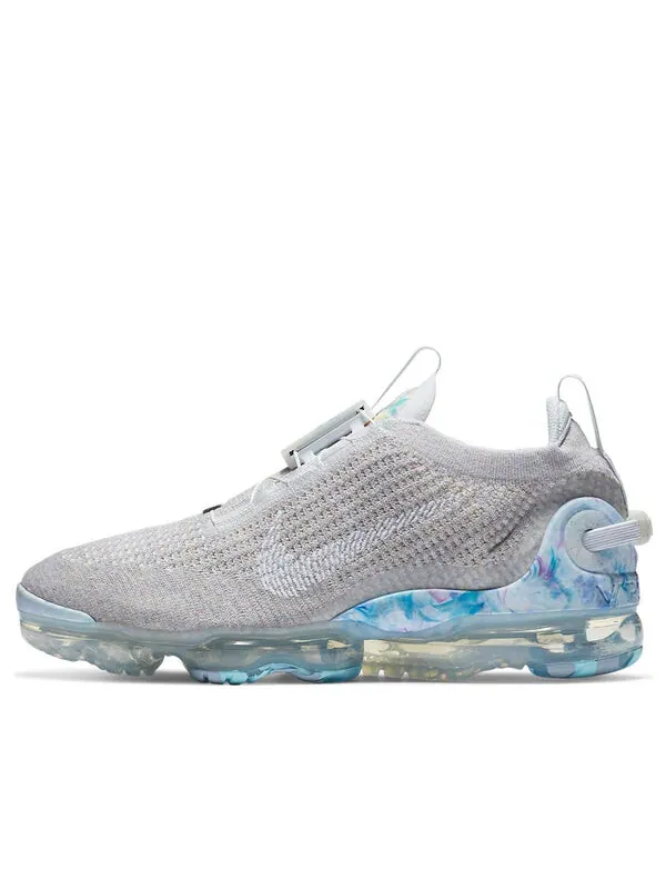 Кроссовки air vapormax 2020 flyknit Nike — изображение 1 из 4, серый/синий