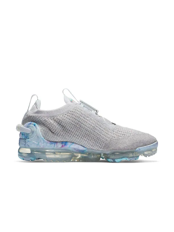 Кроссовки air vapormax 2020 flyknit Nike — изображение 2 из 4, серый/синий