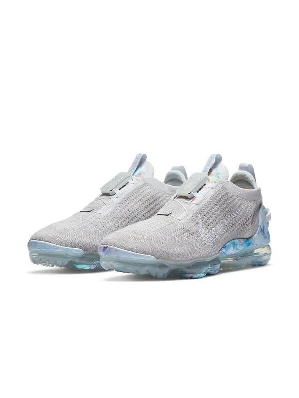 Кроссовки air vapormax 2020 flyknit Nike — изображение 3 из 4, серый/синий