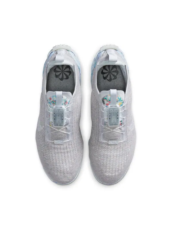 Кроссовки air vapormax 2020 flyknit Nike — изображение 4 из 4, серый/синий