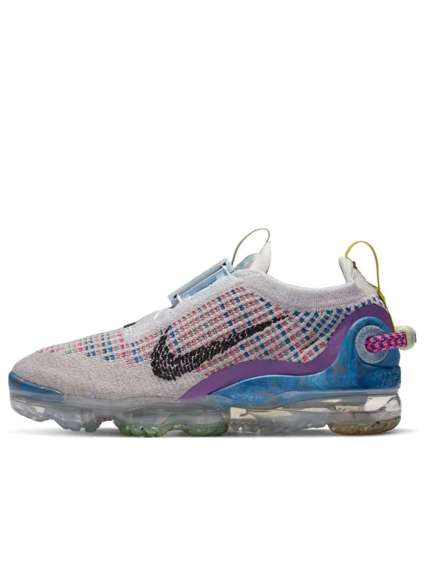 Кроссовки air vapormax 2020 flyknit 'multi-color' Nike — изображение 1 из 4, платиновый/черный/мульти