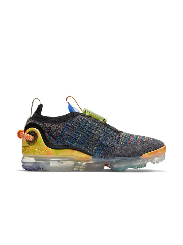 Кроссовки air vapormax 2020 flyknit Nike — изображение 2 из 4, серый/желтый