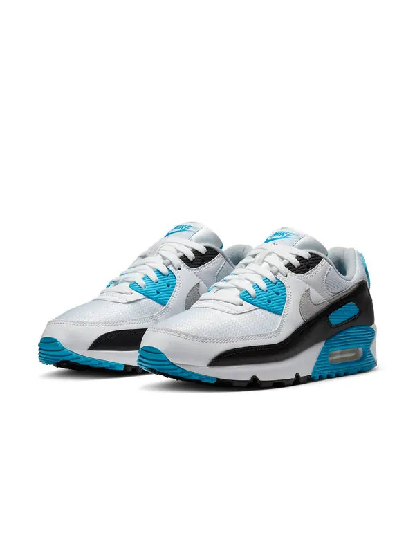 Кроссовки air max 90 ретро Nike — изображение 3 из 4, синий/белый