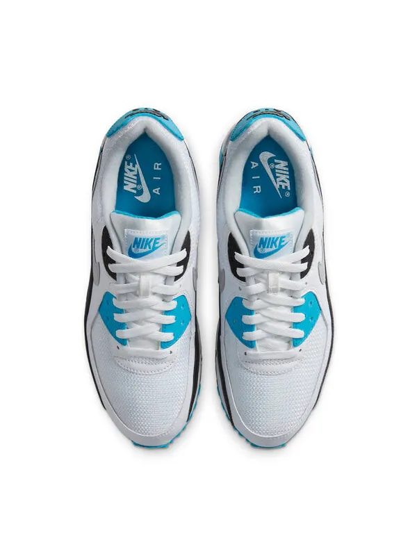 Кроссовки air max 90 ретро Nike — изображение 4 из 4, синий/белый