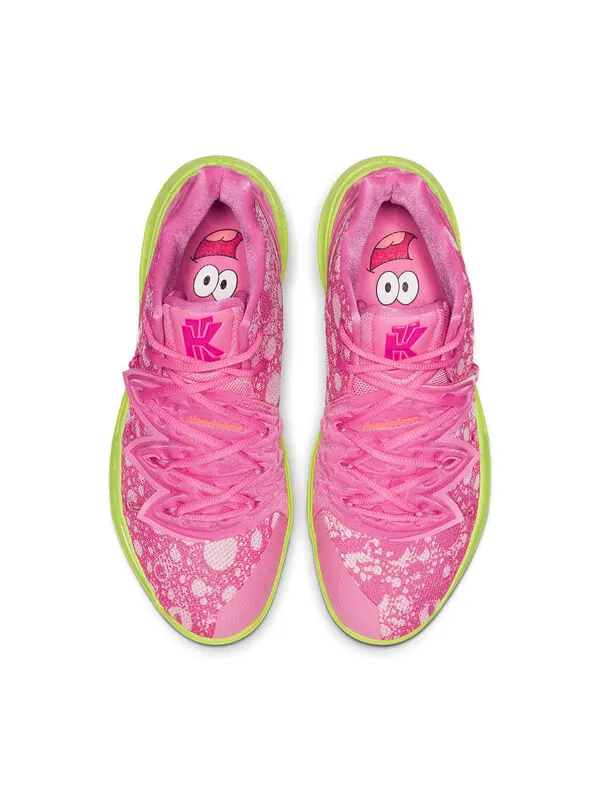 Кроссовки spongebob squarepants x kyrie 5 ep 'patrick' Nike — изображение 4 из 4, розовый/красный