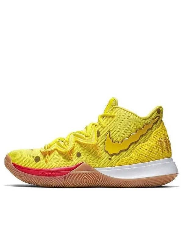 Кроссовки spongebob squarepants x kyrie 5 'spongebob' Nike — изображение 1 из 4, желтый/белый