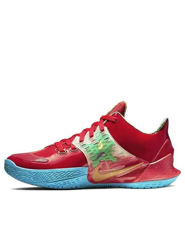 Кроссовки губка боб квадратные штаны x kyrie low 2 ep Nike — изображение 1 из 4, красный