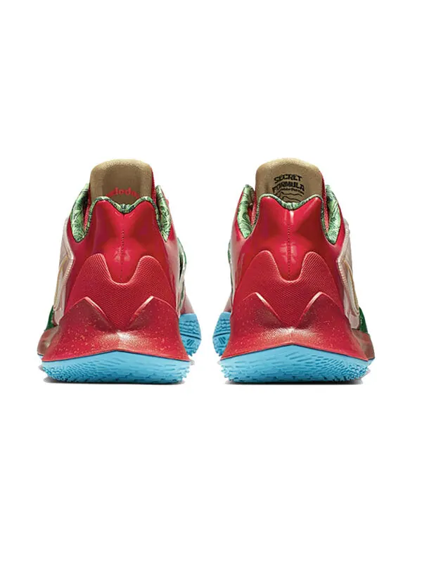 Кроссовки губка боб квадратные штаны x kyrie low 2 ep Nike — изображение 4 из 4, красный