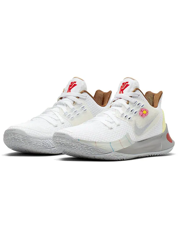 Кроссовки губка боб квадратные штаны x kyrie low 2 Nike — изображение 3 из 4, белый