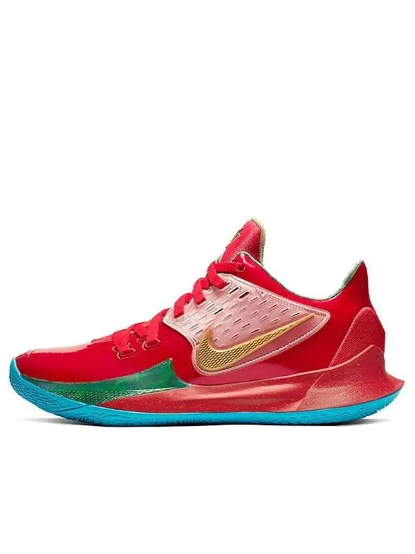 Кроссовки губка боб квадратные штаны x kyrie low 2 Nike — изображение 1 из 4, красный