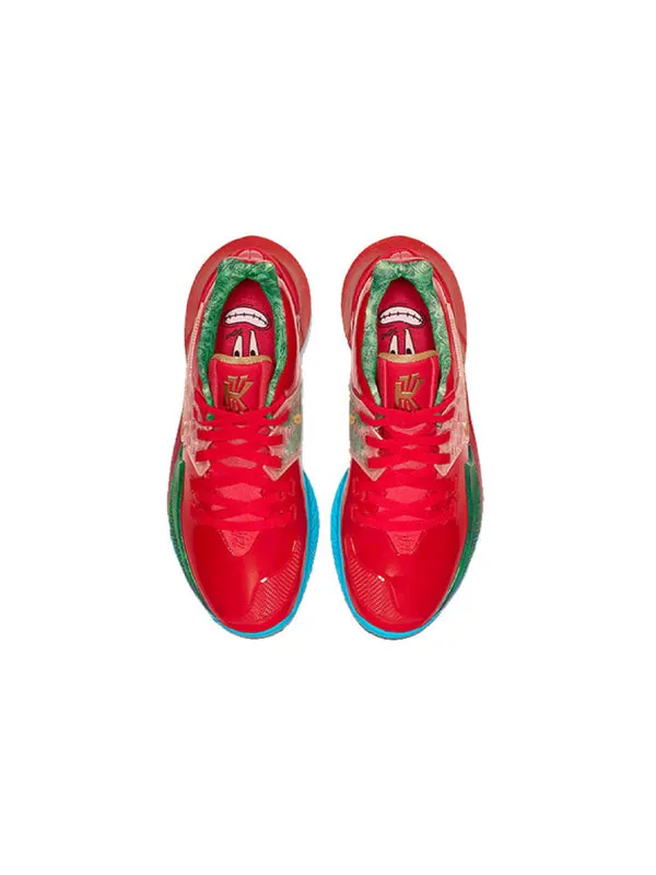 Кроссовки губка боб квадратные штаны x kyrie low 2 Nike — изображение 4 из 4, красный