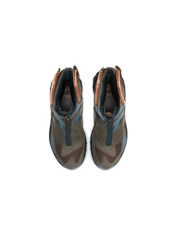 Кроссовки Undercover x React Boot Nike — изображение 4 из 4, коричневый/синий/желтый