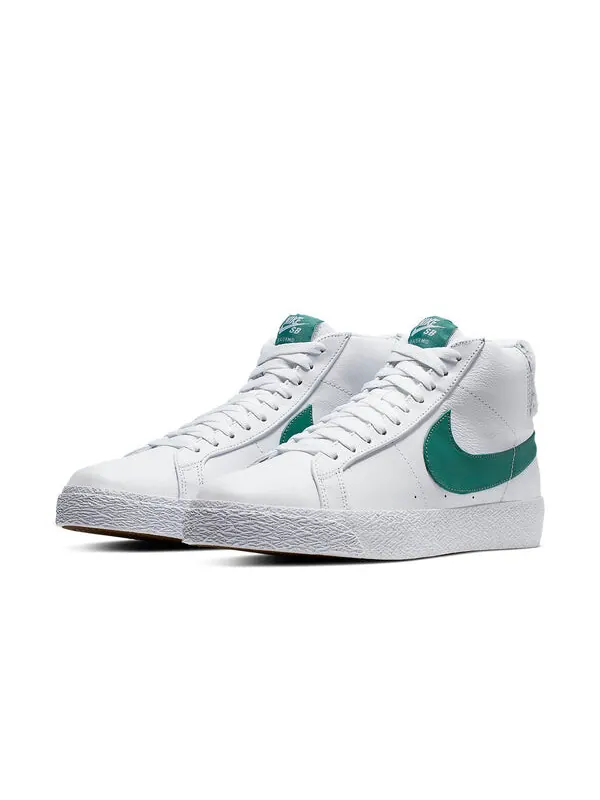 Кроссовки zoom blazer mid premium sb Nike — изображение 3 из 4, зеленый