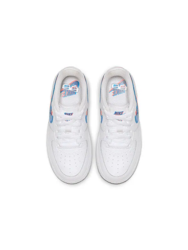 Кроссовки force 1 lv8 ksa Nike — изображение 3 из 4, красный/синий/белый