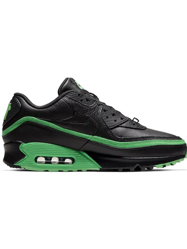 Кроссовки x unfeated air max 90 Nike — изображение 2 из 4, черный/зеленый
