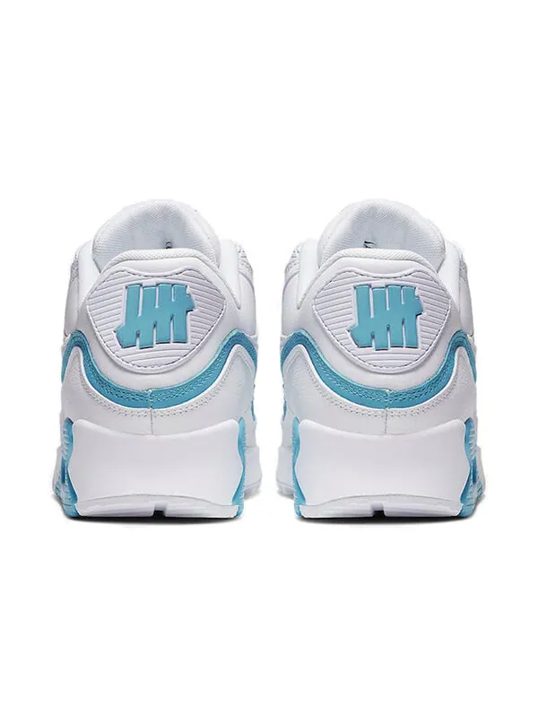 Кроссовки x unfeated air max 90 Nike — изображение 4 из 4, белый/синий
