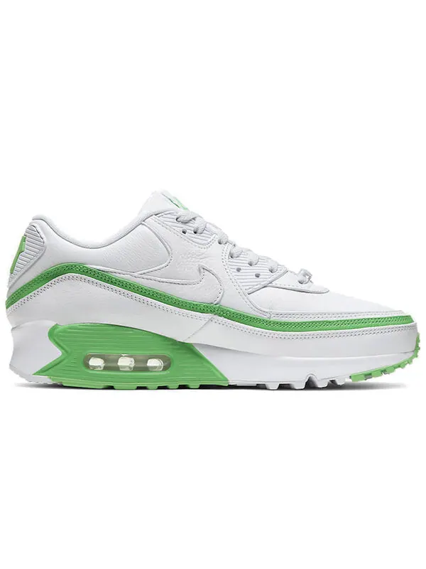 Кроссовки x unfeated air max 90 Nike — изображение 2 из 4, белый/зеленый