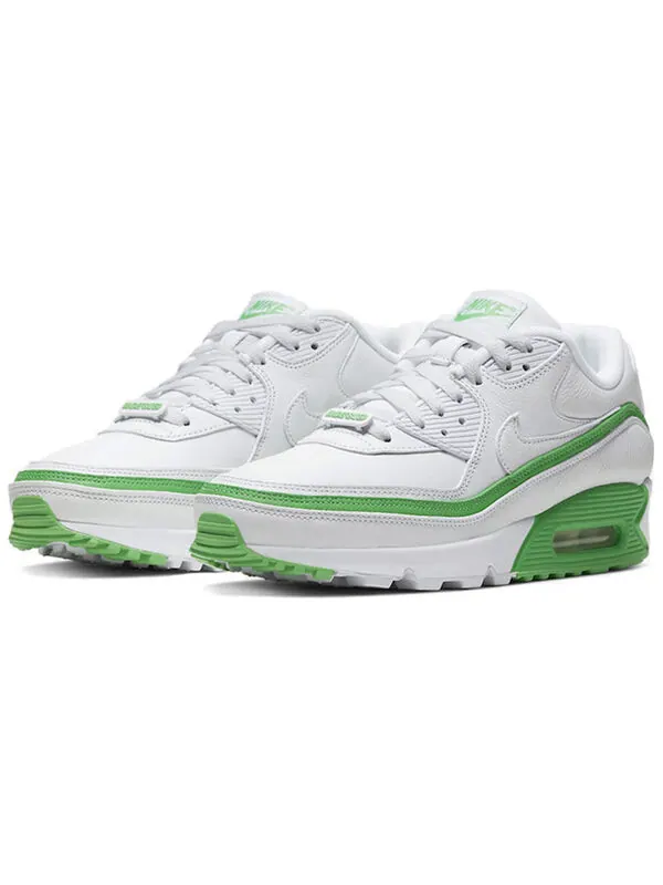 Кроссовки x unfeated air max 90 Nike — изображение 3 из 4, белый/зеленый