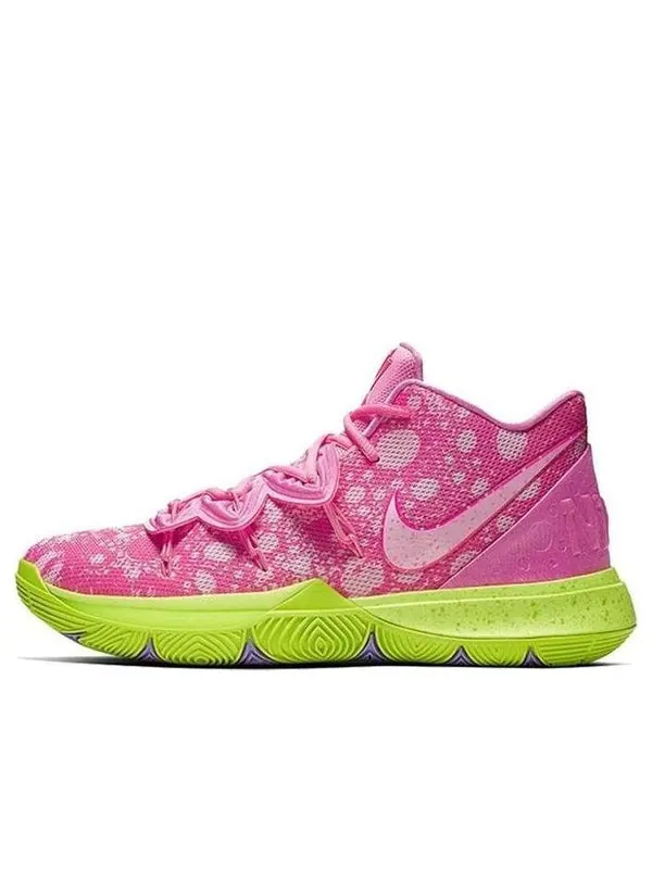 Кроссовки spongebob squarepants x kyrie 5 'patrick' Nike — изображение 1 из 4, розовый/красный
