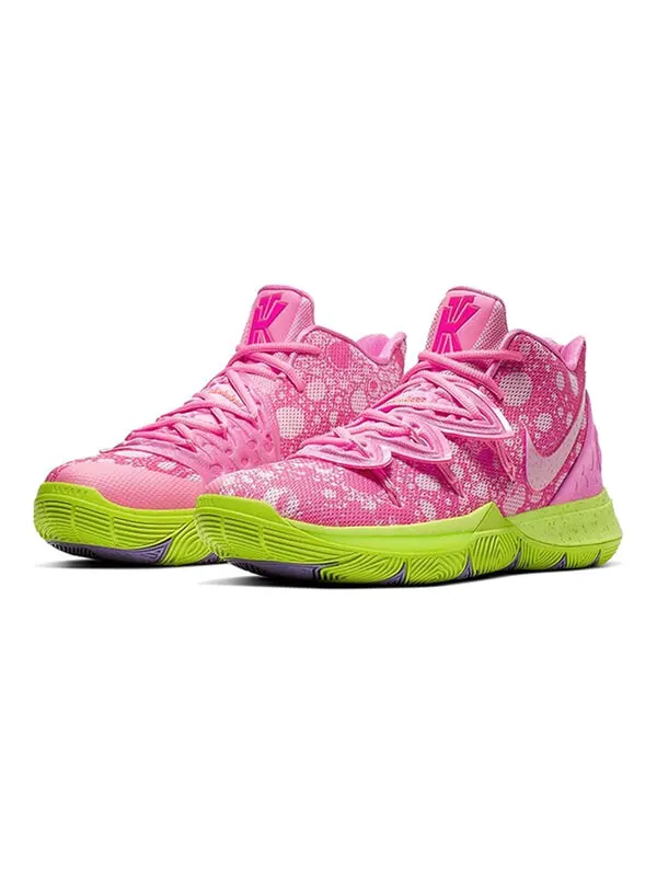 Кроссовки spongebob squarepants x kyrie 5 'patrick' Nike — изображение 2 из 4, розовый/красный