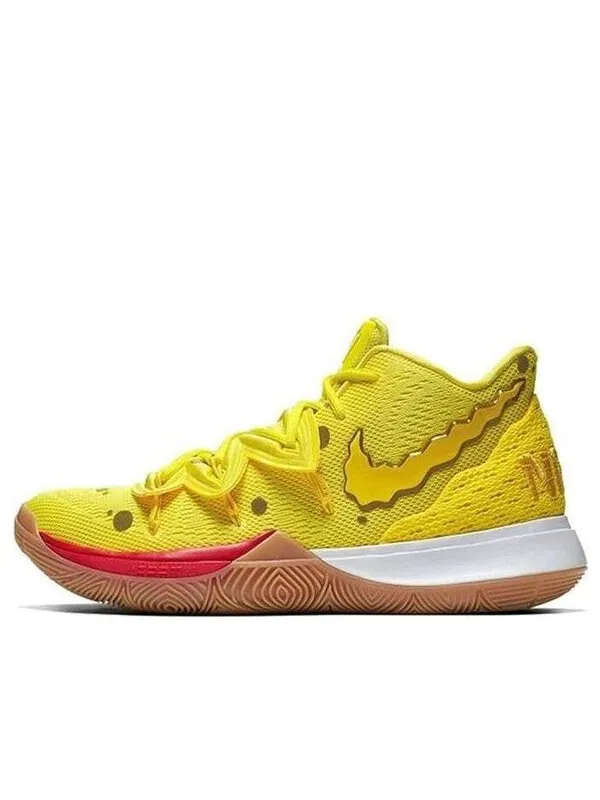 Кроссовки spongebob squarepants x kyrie 5 'spongebob' Nike — изображение 1 из 4, желтый/белый