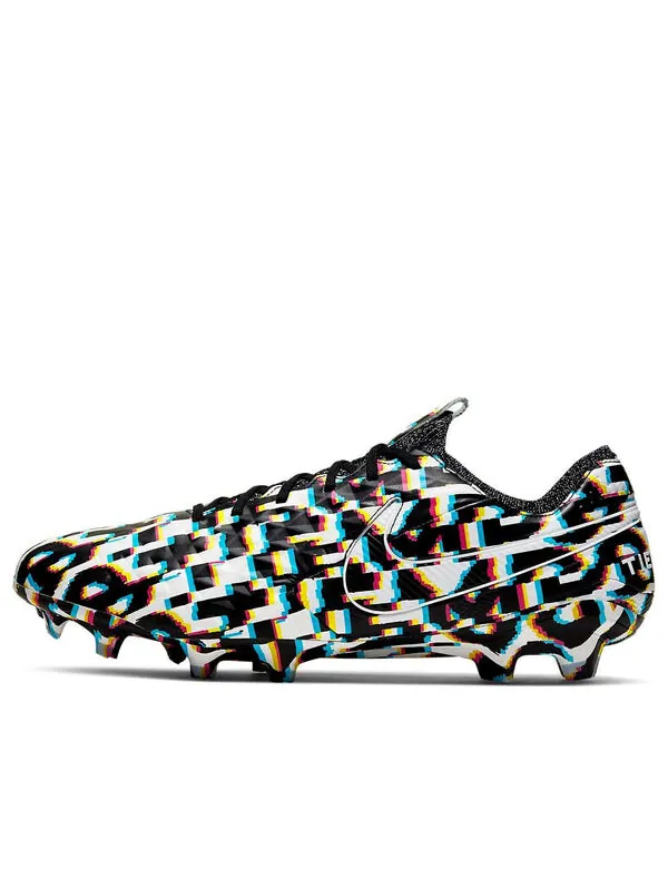 Кроссовки tiempo legend 8 elite se fg 'pixelated' Nike — изображение 1 из 4, белый/черный/белый