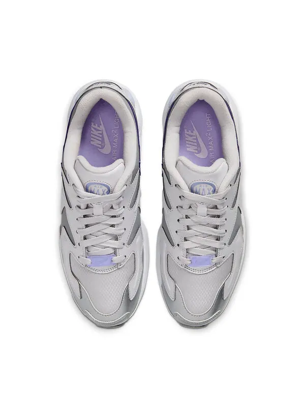 Кроссовки air max 2 light se Nike — изображение 4 из 4, серебристый/белый