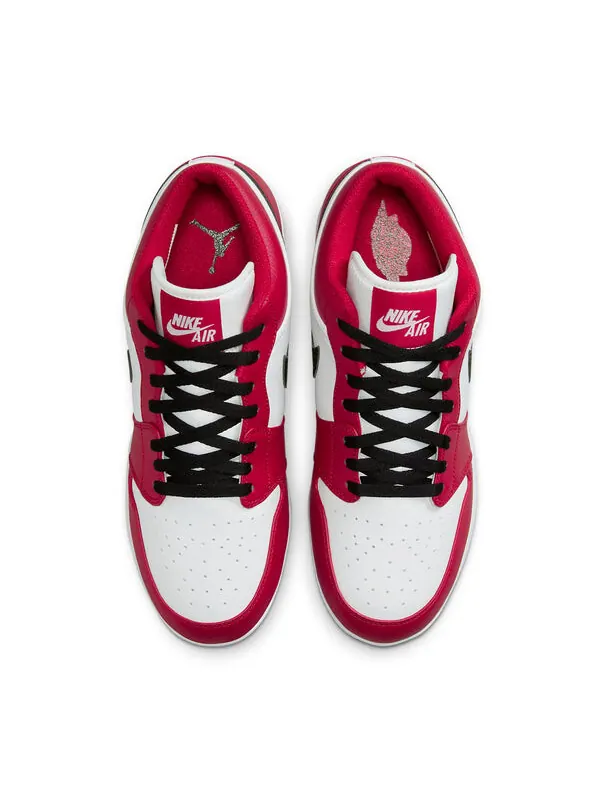 Кроссовки 1 ретро mcs низкие Air Jordan — изображение 2 из 4, красный/белый/черный