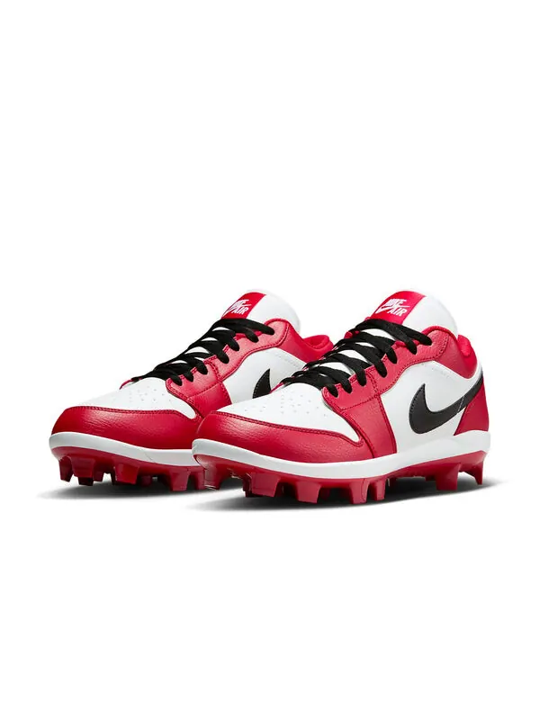 Кроссовки 1 ретро mcs низкие Air Jordan — изображение 4 из 4, красный/белый/черный
