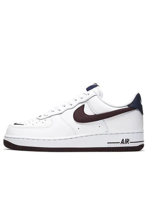 Кроссовки air force 1 '07 lv8 'white night maroon' Nike — изображение 1 из 4, белый