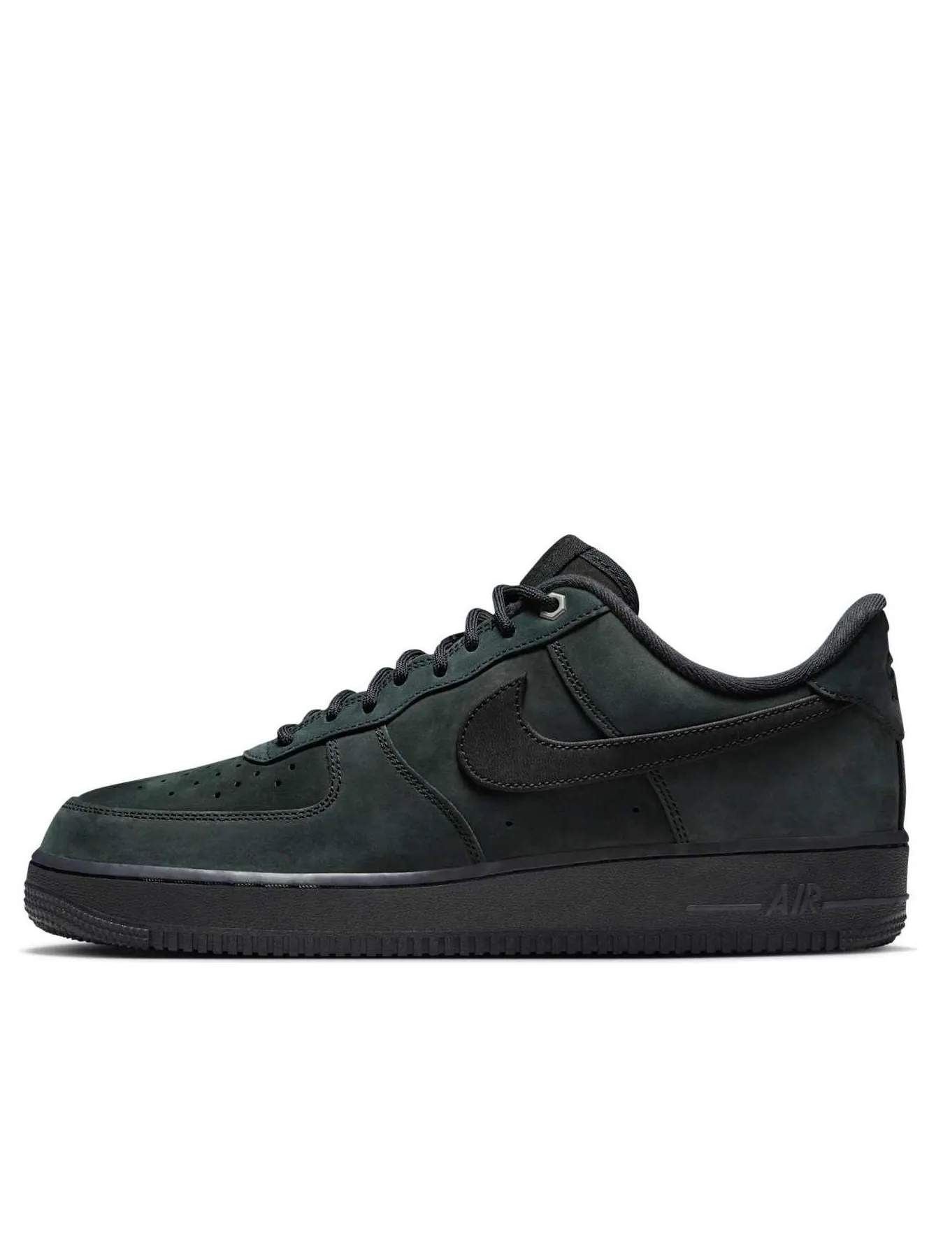Кроссовки Nike Air Force 1 'Black Nubuck' — изображение 1 из 6, черный
