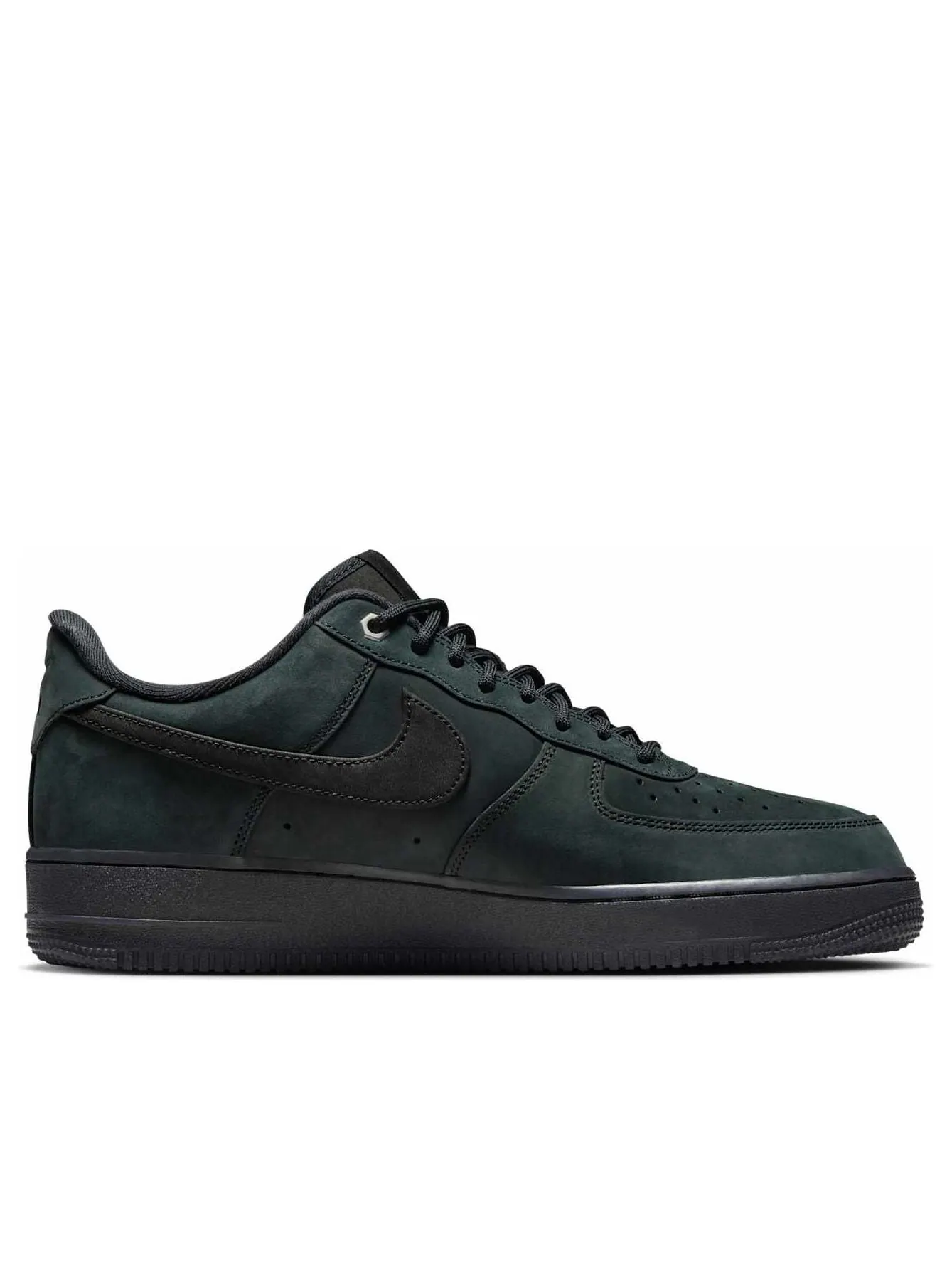 Кроссовки Nike Air Force 1 'Black Nubuck' — изображение 6 из 6, черный