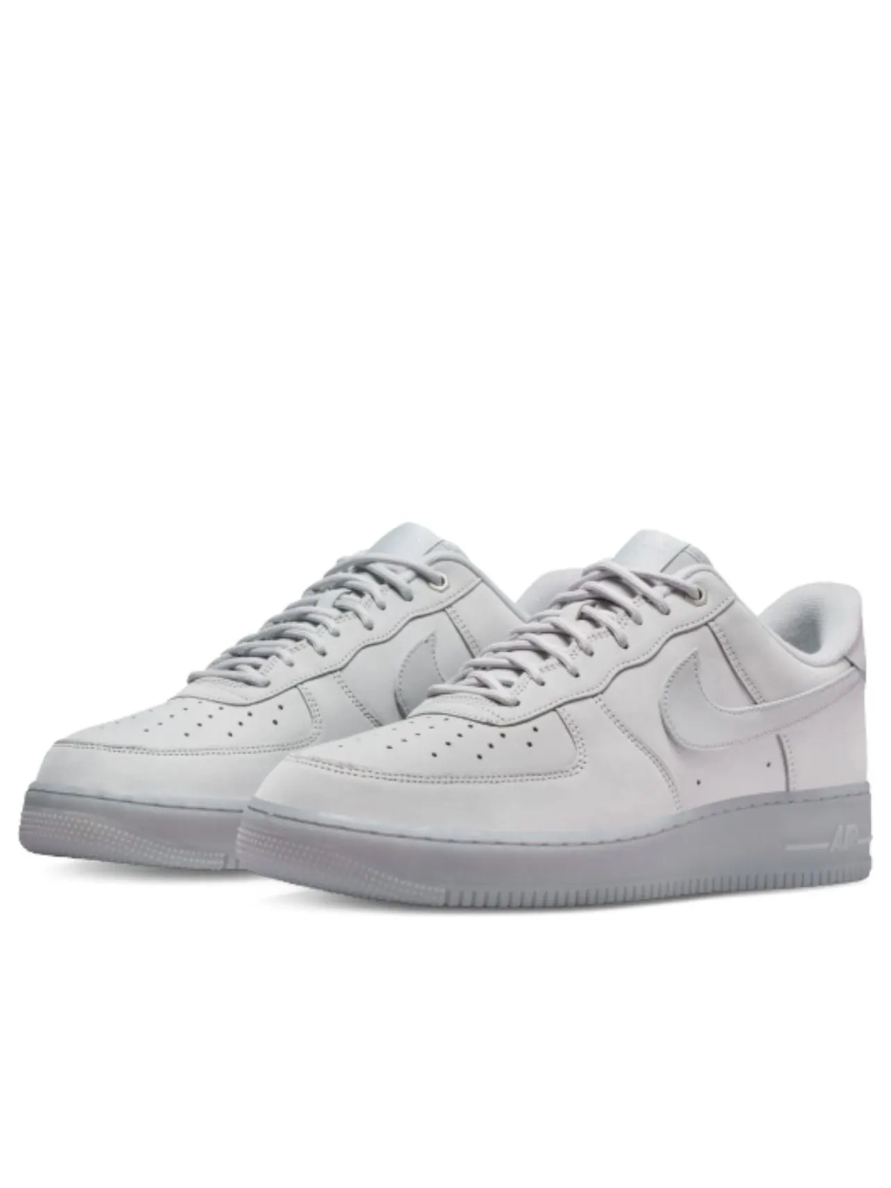 Кроссовки Nike Air Force 1 '07 WB 'Wolf Grey' — изображение 2 из 5, серый