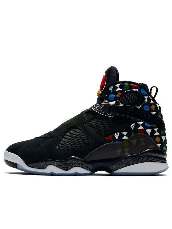 Кроссовки 8 ретро Air Jordan — изображение 1 из 4, черный