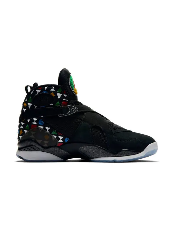 Кроссовки 8 ретро Air Jordan — изображение 2 из 4, черный