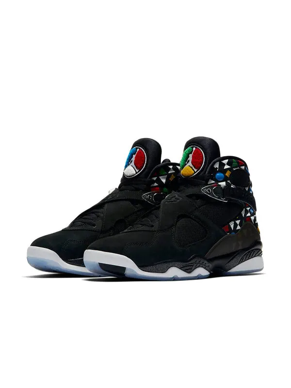 Кроссовки 8 ретро Air Jordan — изображение 3 из 4, черный