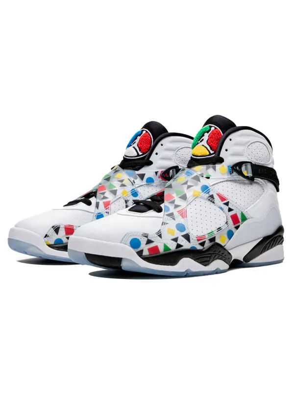 Кроссовки 8 ретро Air Jordan — изображение 3 из 4, белый