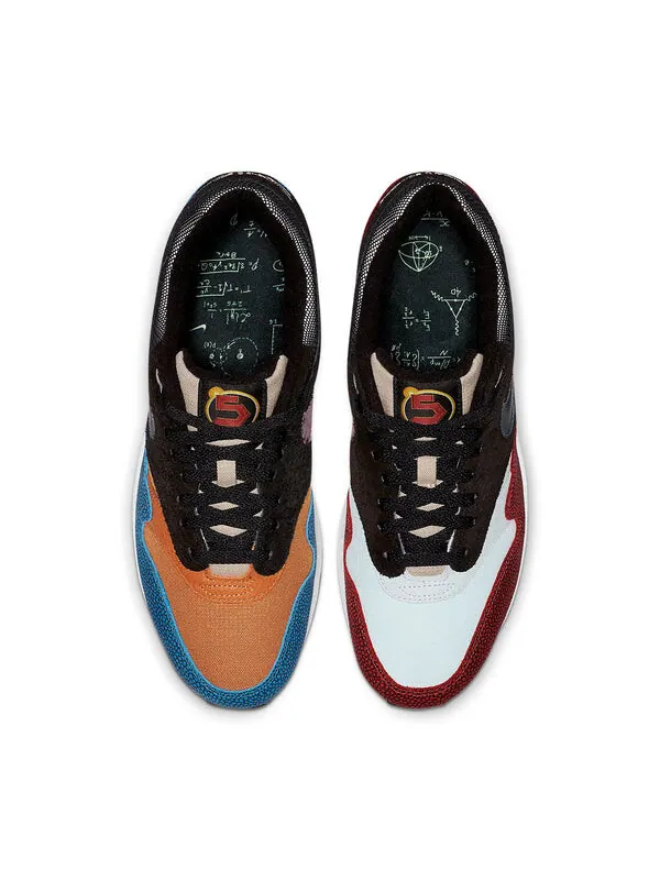 Кроссовки x de'aaron fox air max 1 'swipa' Nike — изображение 4 из 4, красный/синий