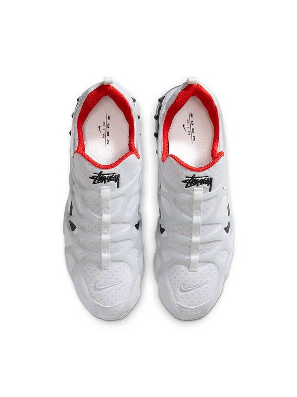 Кроссовки x stussy air zoom spiridon kukini Nike — изображение 4 из 4, белый/черный/красный