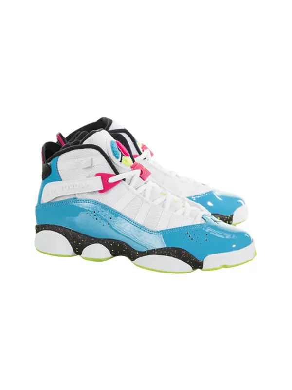 Кроссовки 6 колец Air Jordan — изображение 2 из 4, белый
